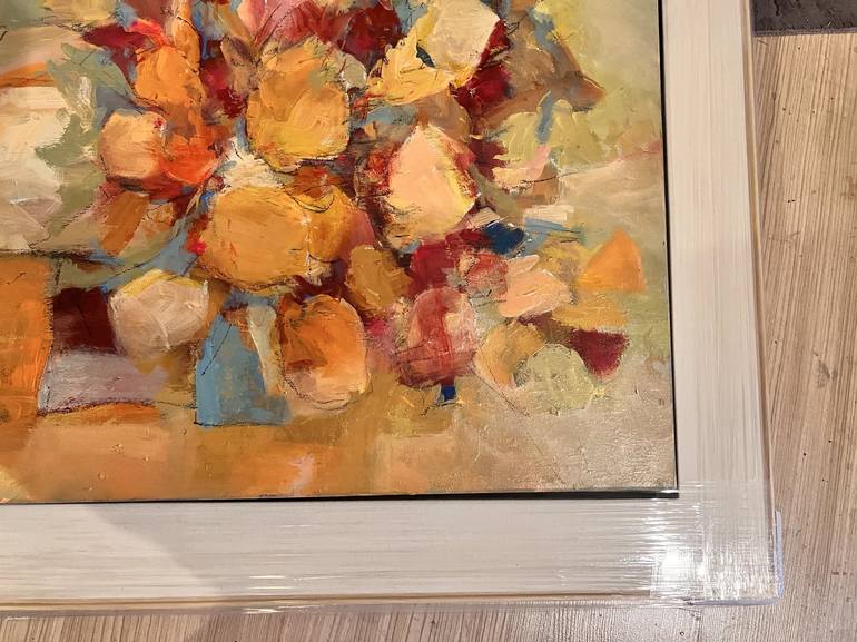 Original Art Deco Abstract Painting by Chua Kok Hooi