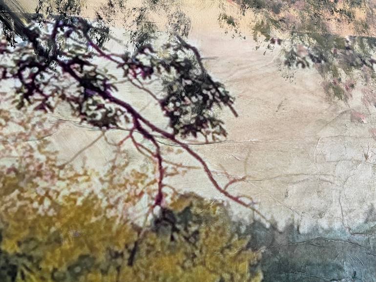 Original Figurative Landscape Mixed Media by Dorotea Vejmelková