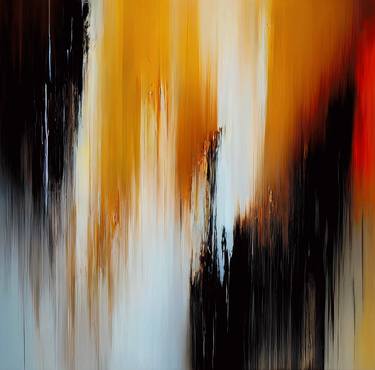 Print of Art Deco Abstract Paintings by Mounir Khalfouf