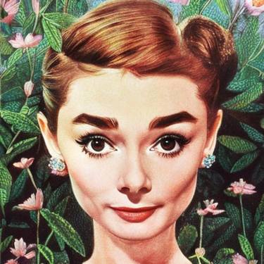 Audrey Hepburn painting No.5 thumb