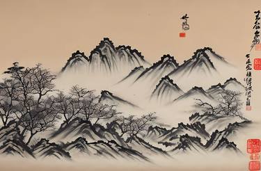 Print of Landscape Digital by SHIU KANG PENG