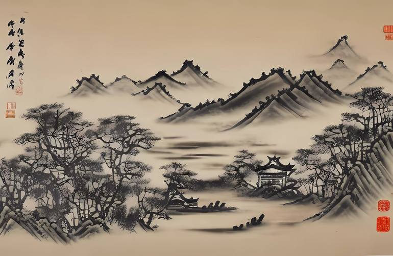 Chinese Ink Painting: A Look at the Profound Beauty of This