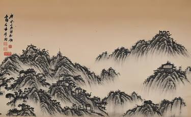 Print of Landscape Digital by SHIU KANG PENG