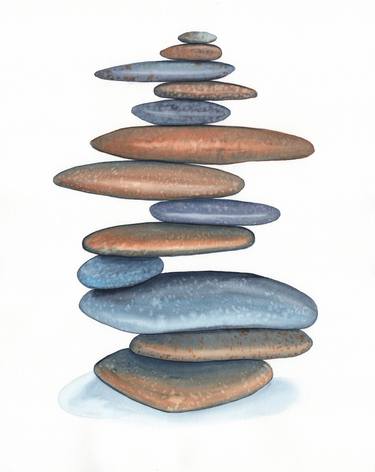 Keep balance 03. Pebble stone tower thumb