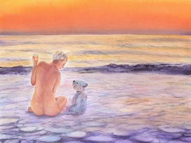 Original Nude Painting by Svitlana Yanyeva