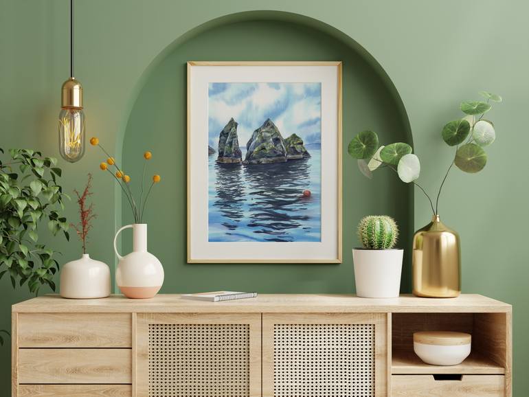 Original Realism Seascape Painting by Svitlana Yanyeva