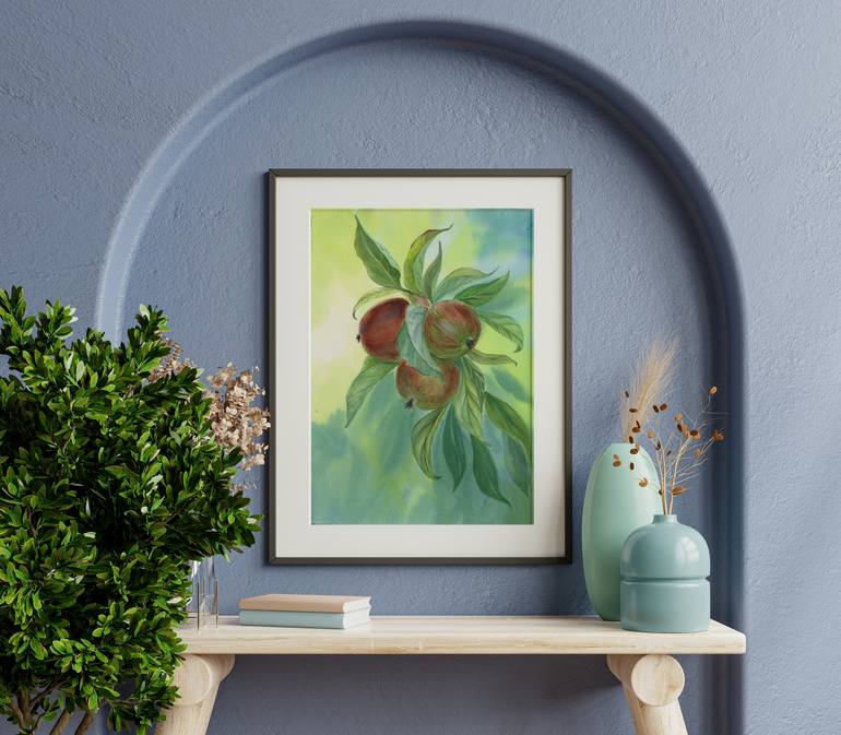 Original Realism Botanic Painting by Svitlana Yanyeva