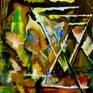 Solar explosion Painting by Lena Lito | Saatchi Art
