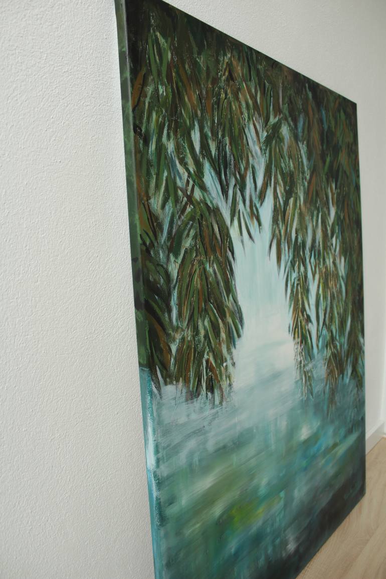 Original Abstract Landscape Painting by Todor Attila Zsolt