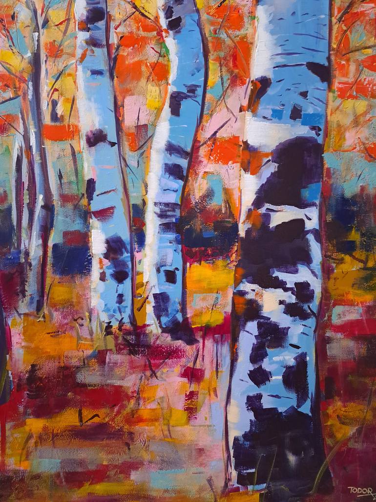 Original Contemporary Landscape Painting by Todor Attila Zsolt