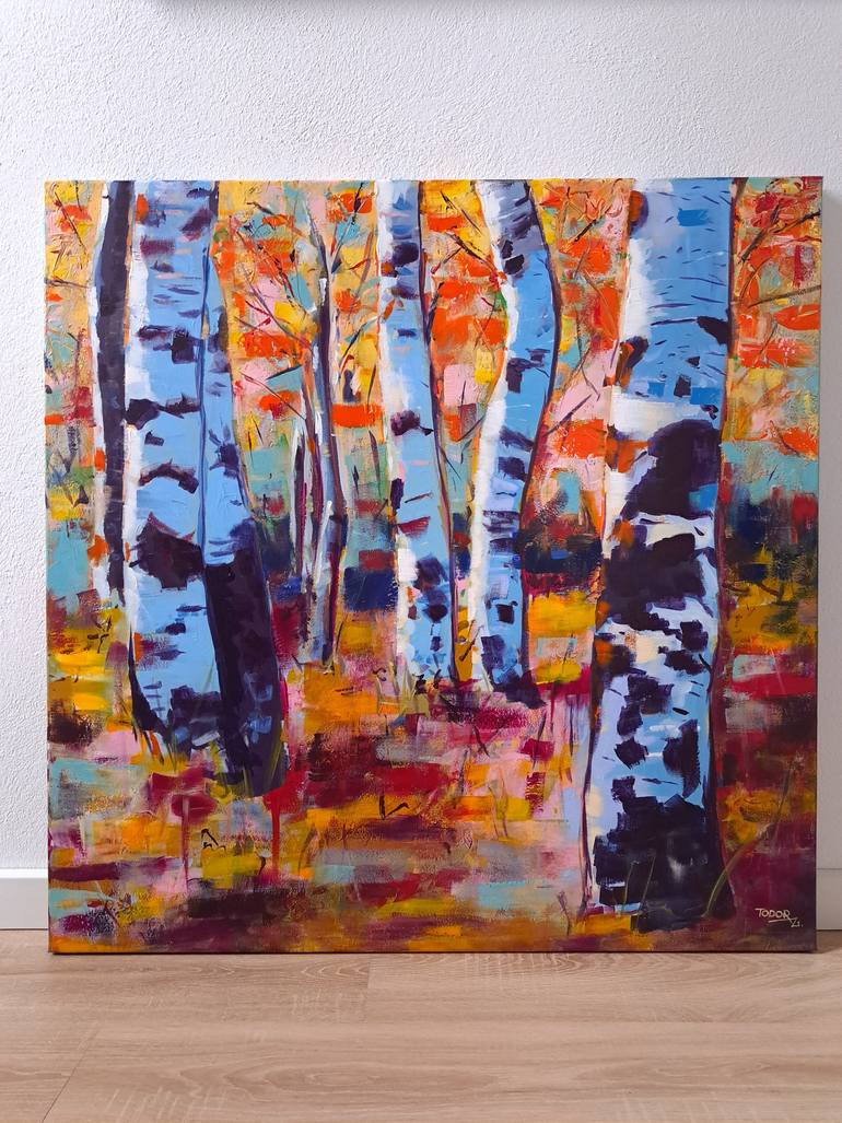 Original Contemporary Landscape Painting by Todor Attila Zsolt