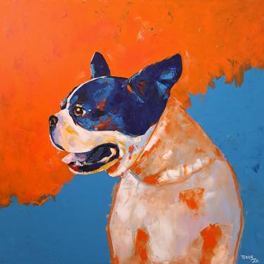 Original Contemporary Animal Painting by Todor Attila Zsolt
