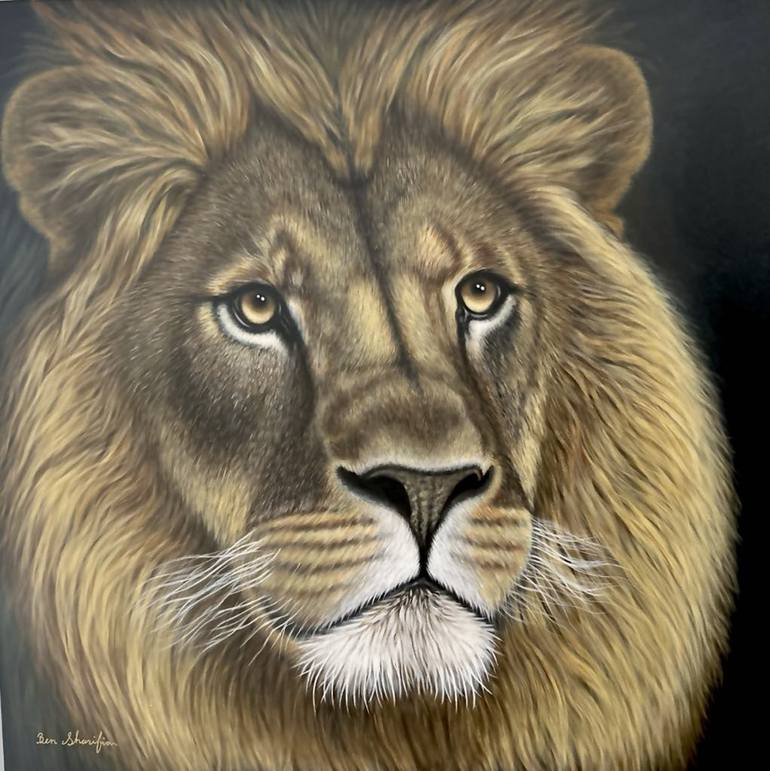 Original Realism Animal Painting by Ben Sharifian