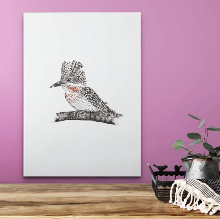 Original Fine Art Animal Drawing by Yvonne Kennedy