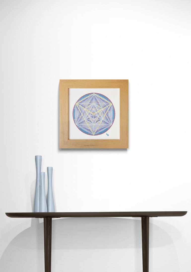 Original Modernism Abstract Painting by Vanda Omejc