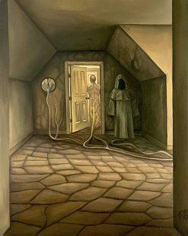 Original Surrealism Abstract Paintings by Preston Gonser