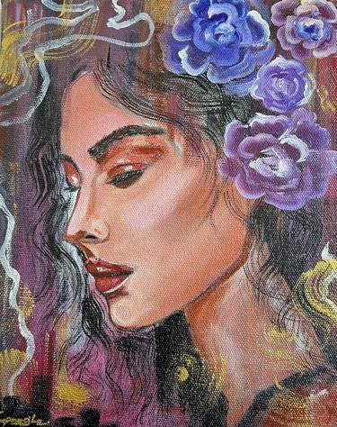 Original Abstract Women Paintings by Sapna Ojha