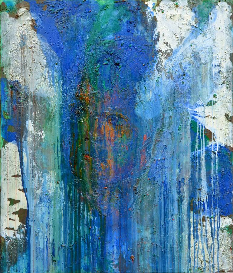 “The Face of the Water” Painting by Nenko Balkanski | Saatchi Art