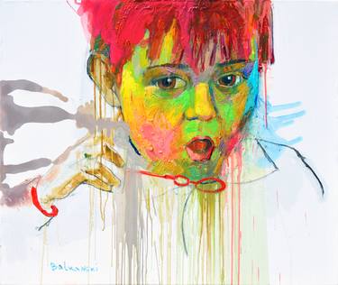 Print of Abstract Expressionism Children Paintings by Nenko Balkanski