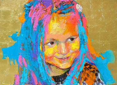 Original Portrait Painting by Nenko Balkanski