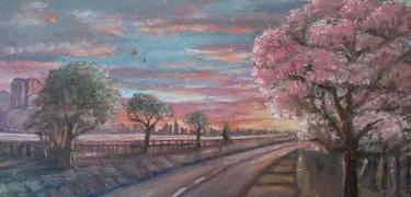 Original Fine Art Landscape Paintings by Elizabeth C Grace