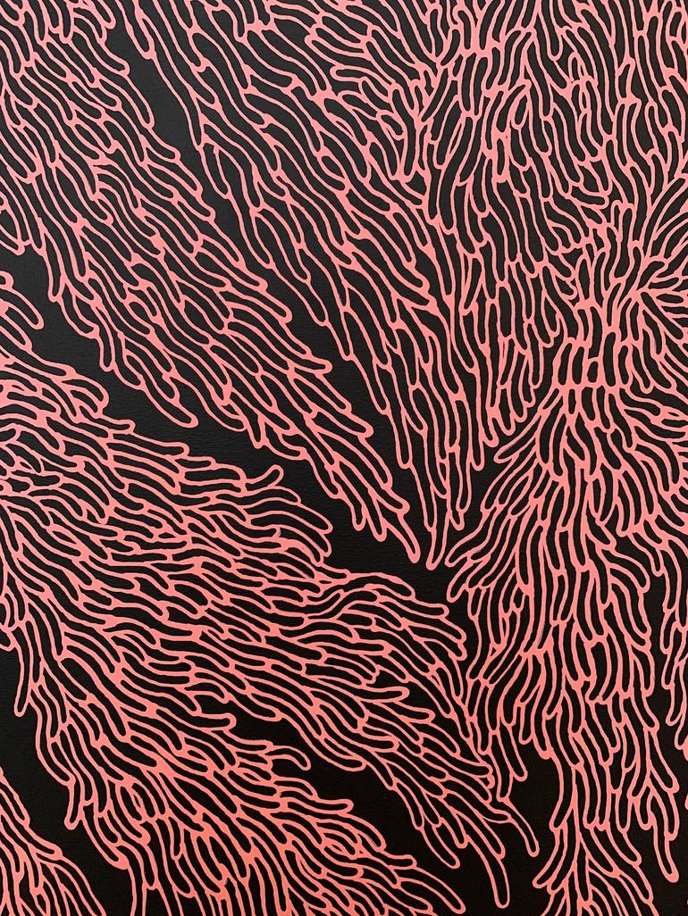 Original Abstract Landscape Painting by Ai Hashimoto