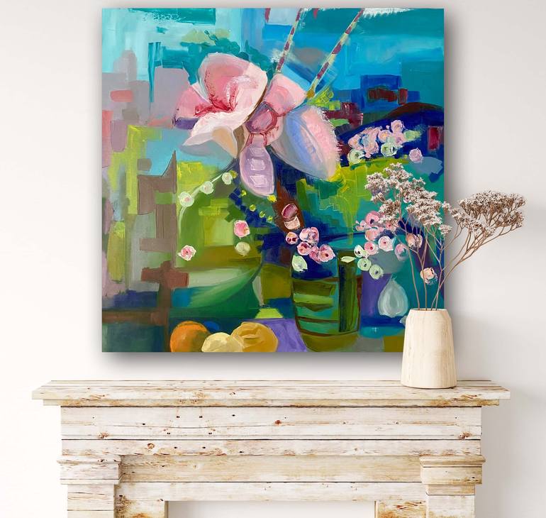 Original Abstract Painting by Elena Shilina