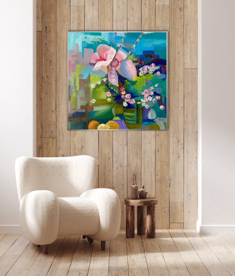 Original Abstract Painting by Elena Shilina