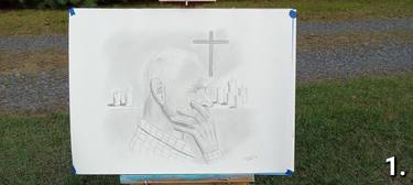 Original Religious Drawings by Todd Federici