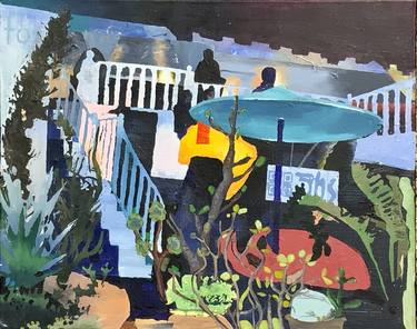 Original Contemporary Architecture Painting by Daniel Roach