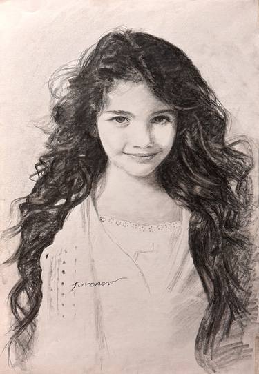 Original Realism People Drawings by Bunyod Suvonov