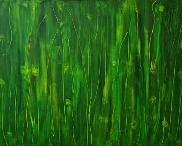 Original Abstract Nature Paintings by Emmanuelle Favereau