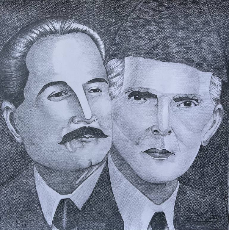 Sketch pencil work hand made portraits Drawing by Sameer Ghouri