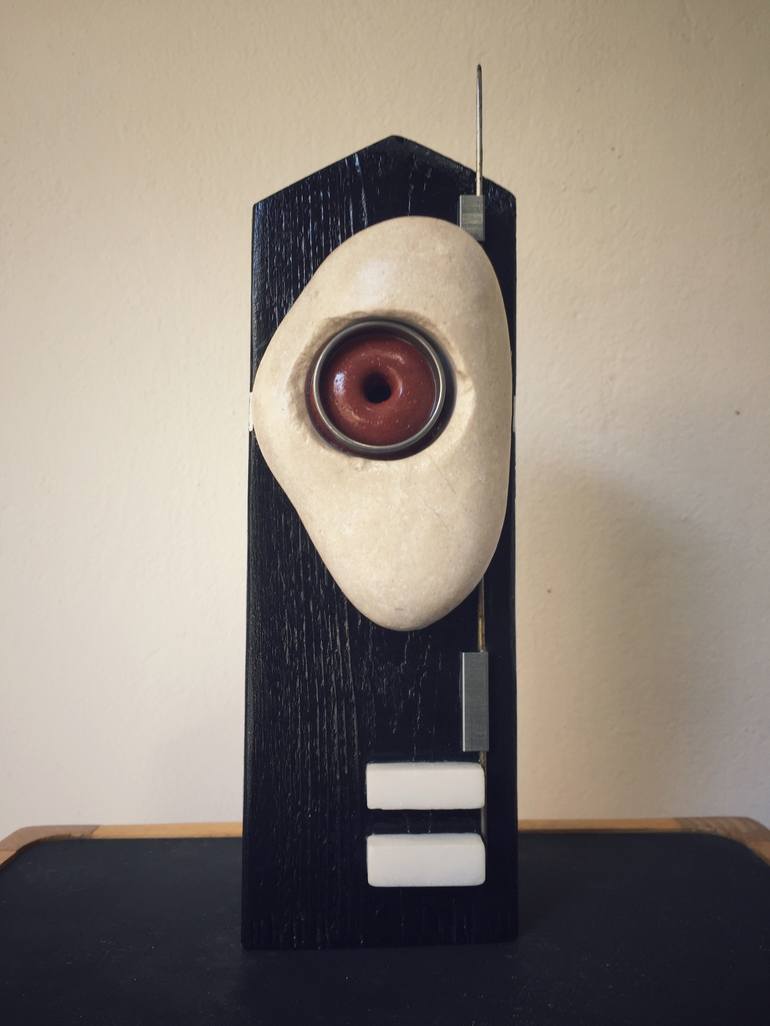 Original Cubism Abstract Sculpture by Labros Sekliziotis