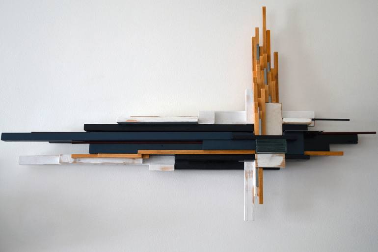 Original Abstract Geometric Sculpture by Labros Sekliziotis