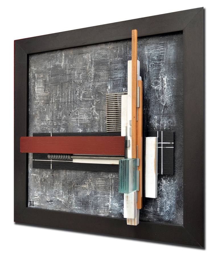 Original Abstract Geometric Sculpture by Labros Sekliziotis