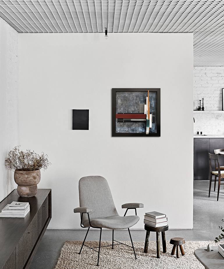 Original Abstract Geometric Sculpture by Labros Sekliziotis