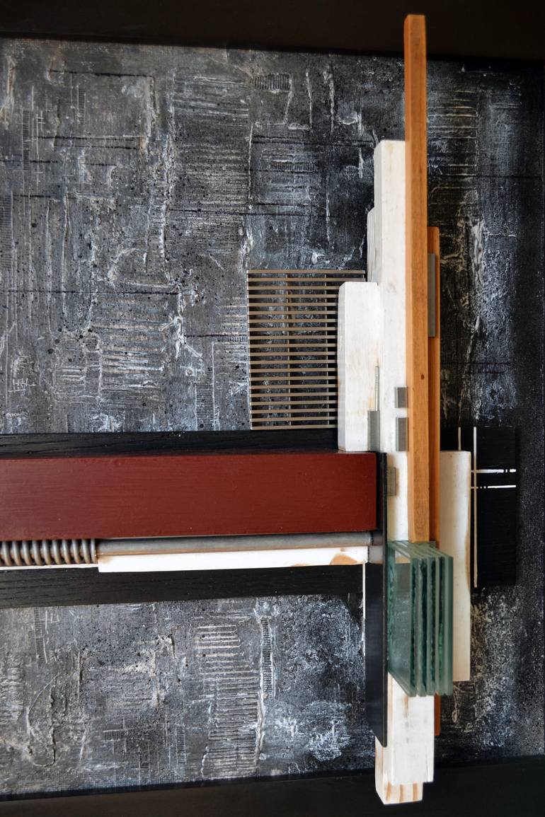 Original Abstract Geometric Sculpture by Labros Sekliziotis