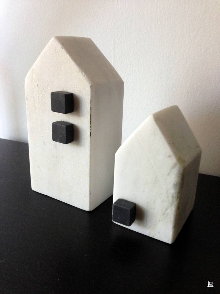 Original Abstract Architecture Sculpture by Labros Sekliziotis