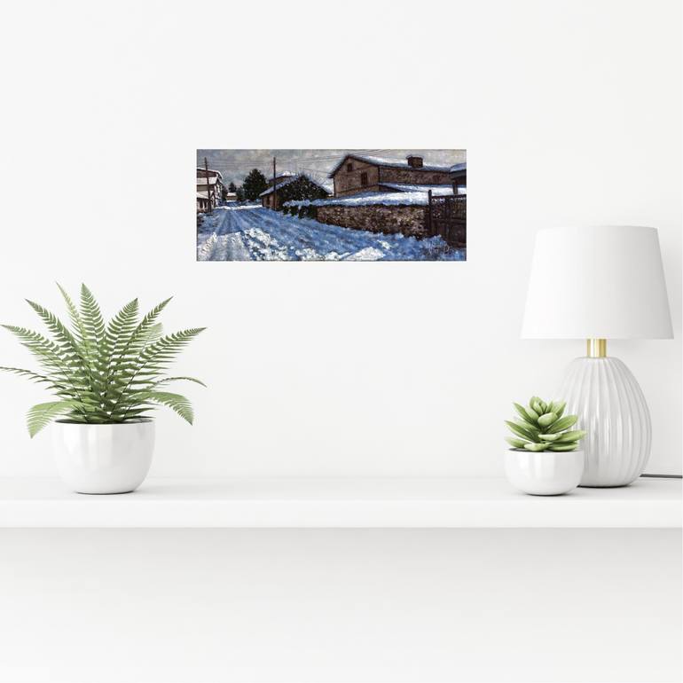 Original Contemporary Landscape Painting by Vanco Jakov