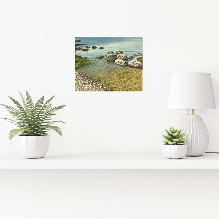 Original Contemporary Landscape Painting by Vanco Jakov