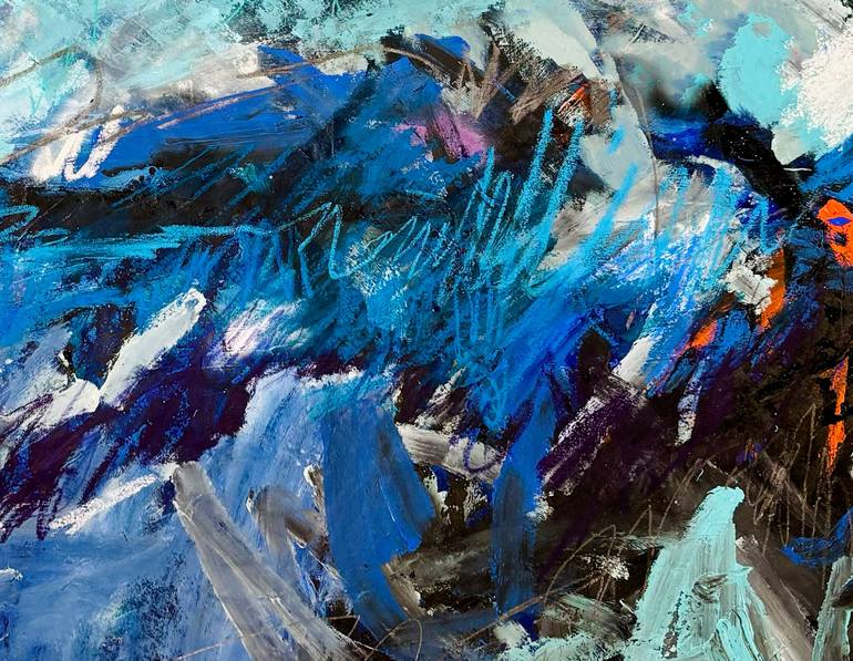 Original Abstract Painting by Cristine Balarine