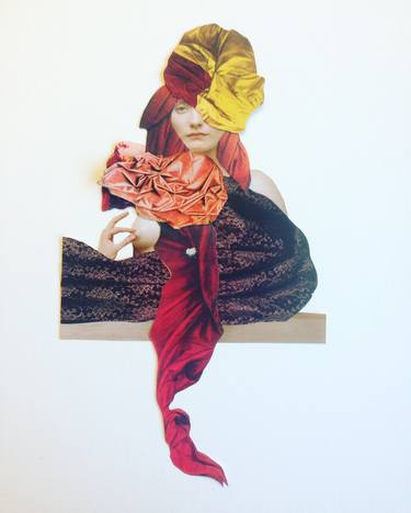Original Conceptual Women Collage by Helena Zanting