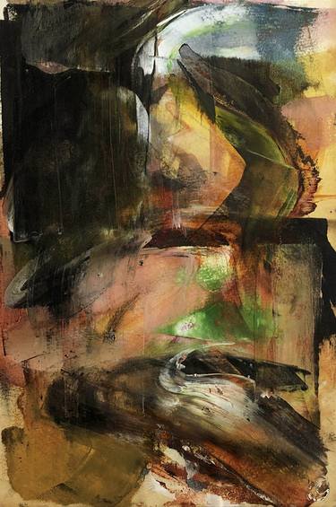 Print of Abstract Expressionism Abstract Paintings by Albina Onay