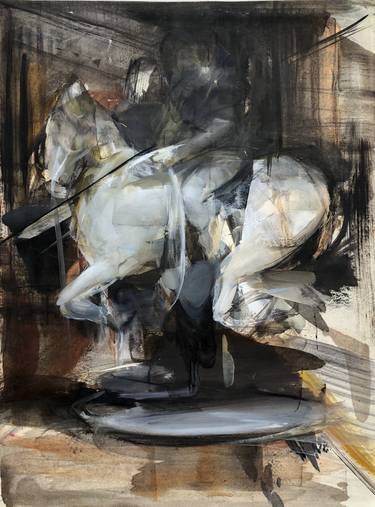 Original Horse Paintings by Albina Onay