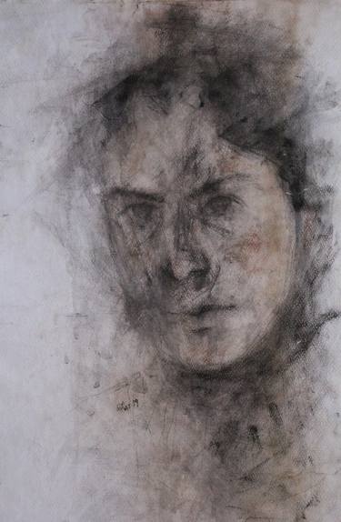 Print of Figurative Portrait Drawings by Qiraat Soomro