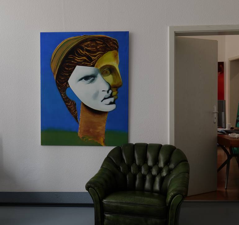 Original Contemporary People Painting by Gabriele Luise Koch
