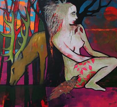 Original Fine Art Nude Paintings by Gabriele Luise Koch