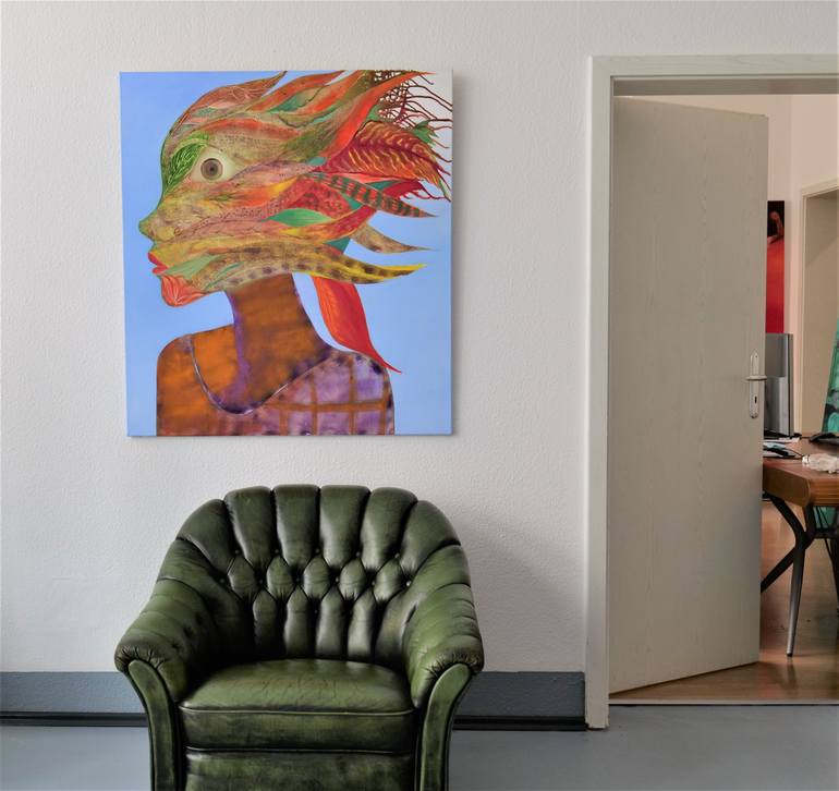 Original Contemporary People Painting by Gabriele Luise Koch