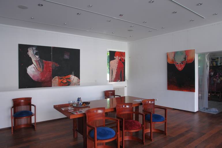Original Contemporary People Painting by Gabriele Luise Koch